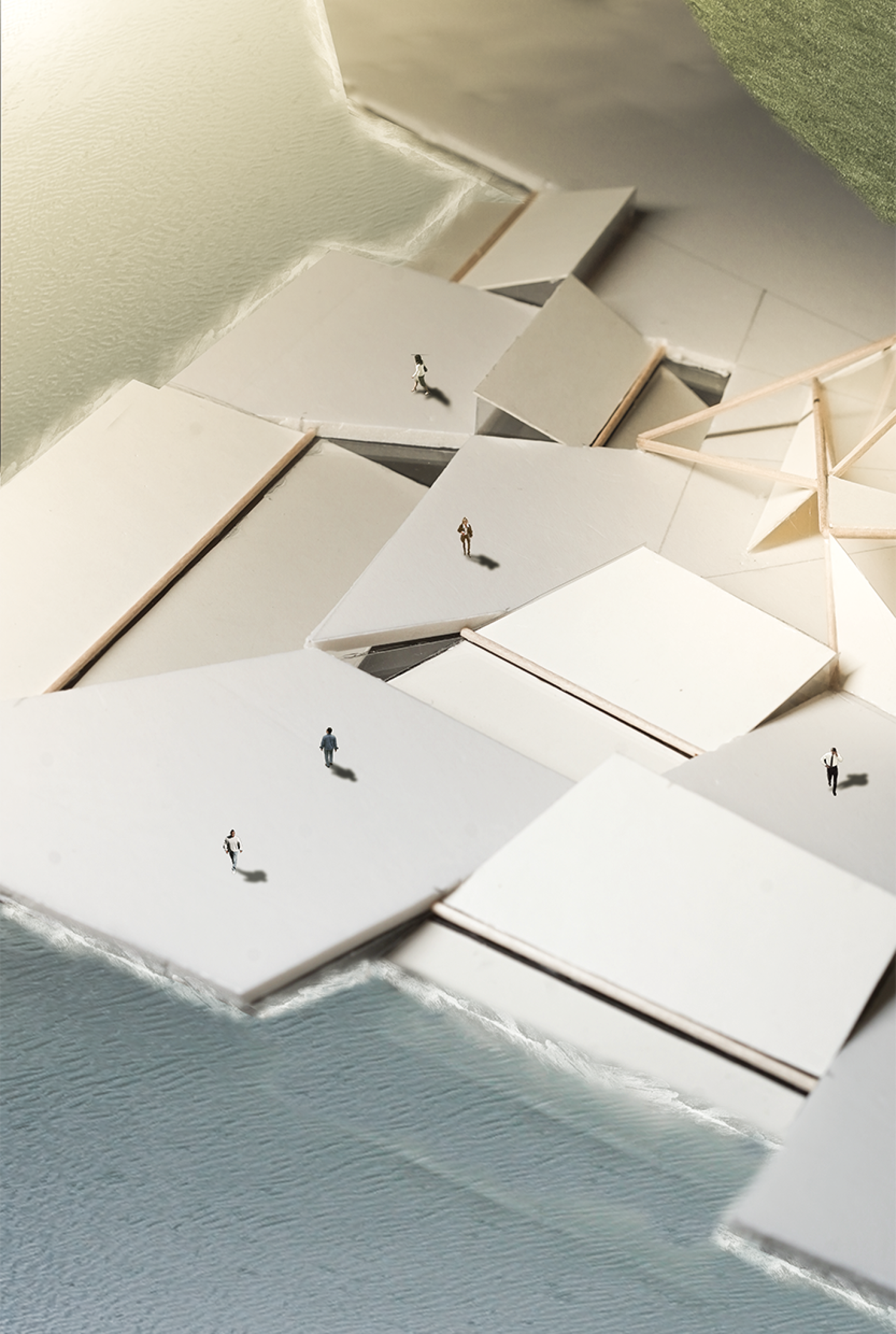 Exterior - site model aerial